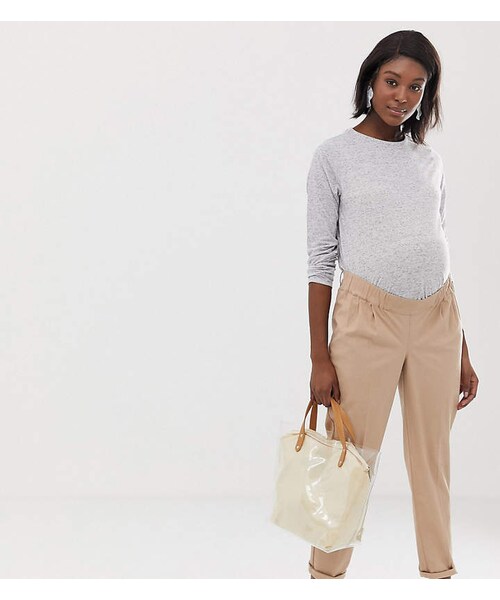 asos（エイソス）の「Asos Maternity ASOS DESIGN Maternity chino pants with under