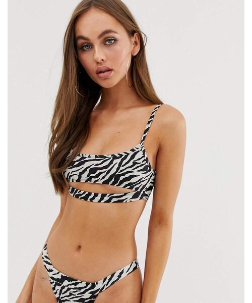 cut out top bikini