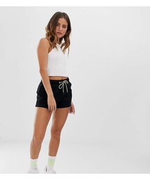 Bershka | Bershka jersey runner short in black(その他パンツ)