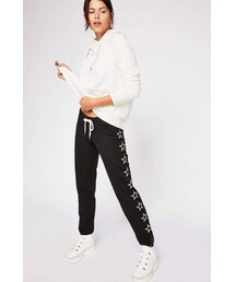 Monrow Sweatpants With Outline Stars