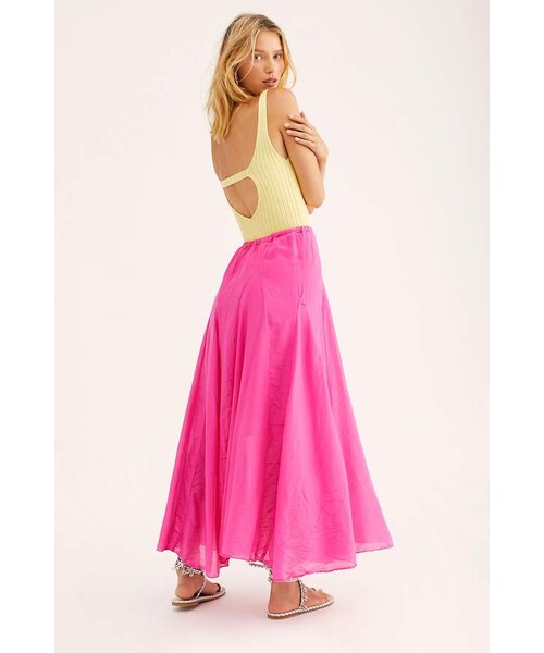 CP SHADES（シーピーシェイズ）の「Cp Shades Lily Cotton Silk Maxi Skirt（スカート・レディース・Brown/Gray/Red/Pink/Beige・XS/S/M/L）」の21枚目の写真