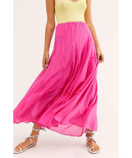 CP SHADES（シーピーシェイズ）の「Cp Shades Lily Cotton Silk Maxi Skirt（スカート・レディース・Brown/Gray/Red/Pink/Beige・XS/S/M/L）」の11枚目の写真