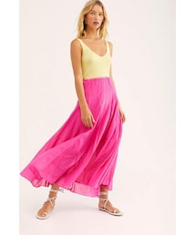 CP SHADES | Cp Shades Lily Cotton Silk Maxi Skirt(スカート)