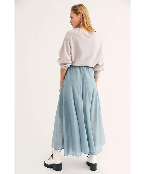 CP SHADES（シーピーシェイズ）の「Cp Shades Lily Cotton Silk Maxi Skirt（スカート・レディース・Brown/Gray/Red/Pink/Beige・XS/S/M/L）」の20枚目の写真