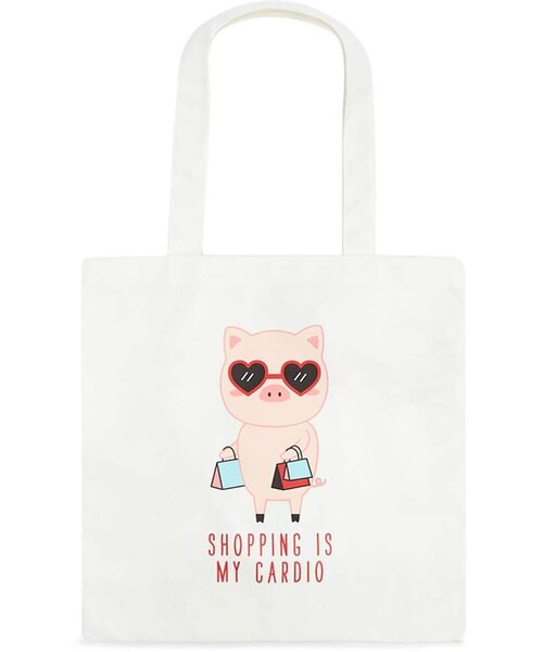 FOREVER 21（フォーエバー トゥエンティーワン）の「Forever 21 Shopping Is My Cardio Eco Tote