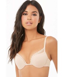 Forever 21 Lace-Trim Push-Up Bra