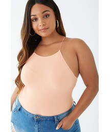Forever 21 Plus Size Seamless Ribbed Cami Bodysuit
