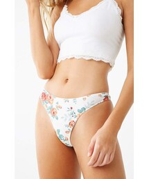 Forever 21 Floral Thong Panty