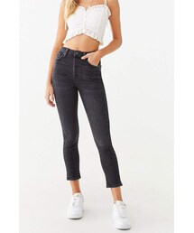 FOREVER 21 | Forever 21 Faded High-Rise Mom Ankle Jeans(デニムパンツ)