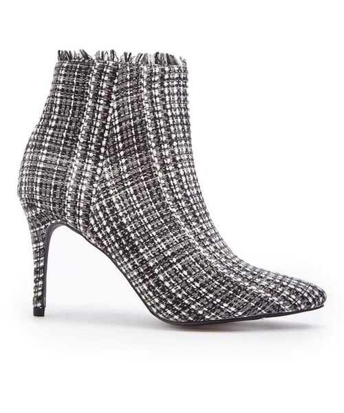 Forever 21 Jane And The Shoe Tweed Booties