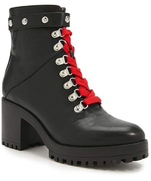 FOREVER 21(フォーエバー トゥエンティーワン)の「Forever 21 Lace-Up Combat Boots(ブーツ・レディース・Black・10/5.5/6/7/7.5/8/9)」の2枚目の写真
