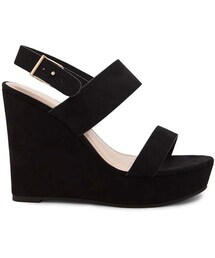 Forever 21 Faux Suede Wedges (Wide)