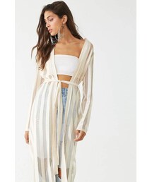 Forever 21 Shadow Striped Cardigan