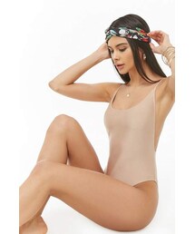 Forever 21 Cross-Back One-Piece Swimsuit