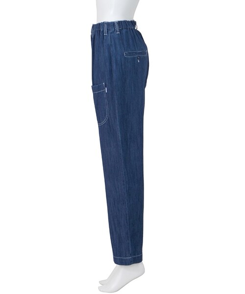 Ne-net（ネネット）の「ネ・ネット / (P)デニム / パンツ（パンツ・レディース・blue(12)/navy(13)・01/02）」の5枚目の写真