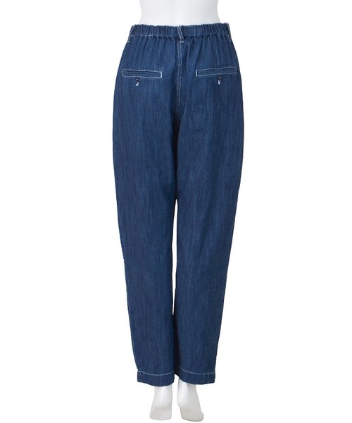 Ne-net（ネネット）の「ネ・ネット / (P)デニム / パンツ（パンツ・レディース・blue(12)/navy(13)・01/02）」の3枚目の写真