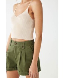 FOREVER 21 | Forever 21 Cuffed Pleated Shorts(その他パンツ)