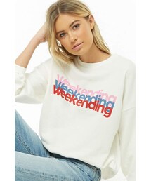 Forever 21 Weekending Graphic Sweatshirt