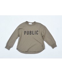 cache cache | GENERATOR 　PUBLIC　L/S　Tシャツ（アッシュカーキ）(Tシャツ/カットソー)