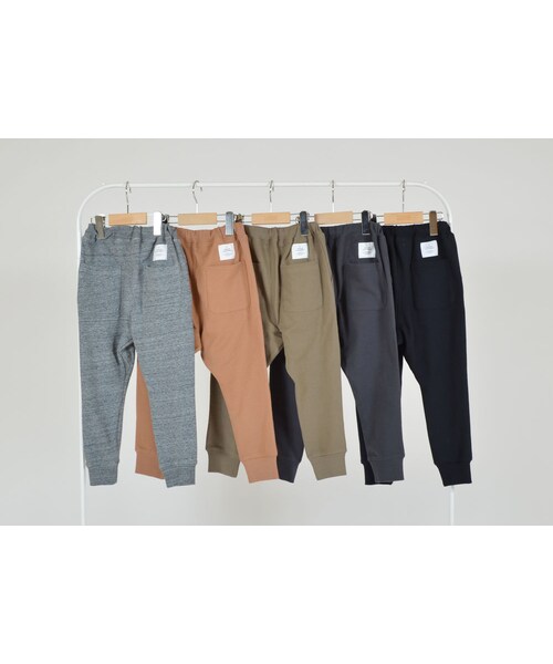 cache cache（カシュ カシュ）の「GENERATOR　リブパンツ（ブラック）（その他パンツ・キッズ・その他）」の2枚目の写真