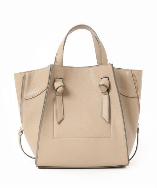 SLOBE IENA（スローブイエナ）の「バッグ(SLOBE IENA)（バッグ・キャメル A/フリー/在庫あり）」の4枚目の写真