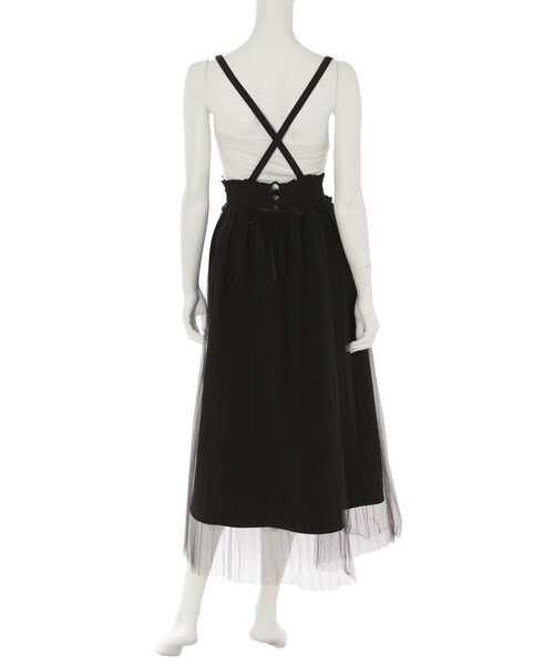 EATME(イートミー)の「チュールプリーツスカート(スカート・ミックス/ブラック/パープル・S/M)」の16枚目の写真