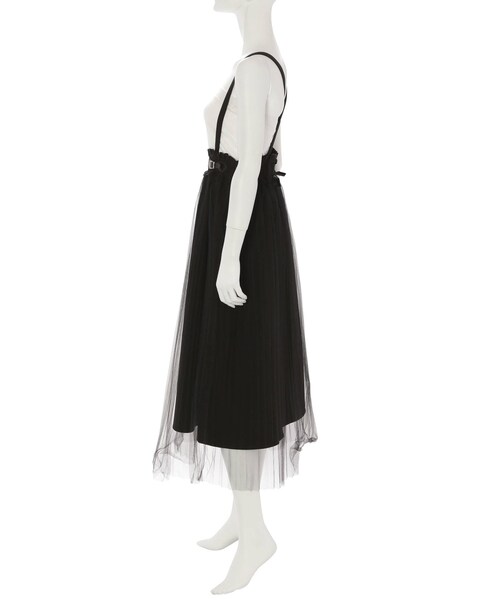 EATME(イートミー)の「チュールプリーツスカート(スカート・ミックス/ブラック/パープル・S/M)」の15枚目の写真