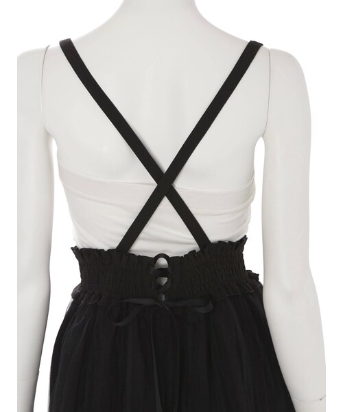 EATME(イートミー)の「チュールプリーツスカート(スカート・ミックス/ブラック/パープル・S/M)」の17枚目の写真