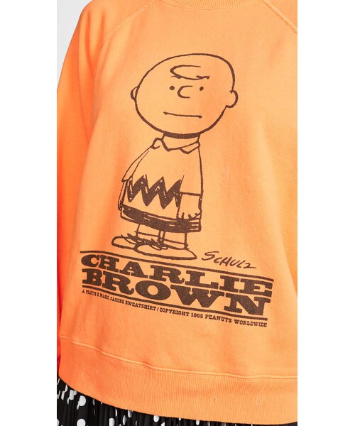 MARC JACOBS × PEANUTS THE SWEATSHIRT THE PEANUTS SWEATSHIRT marc jacobs 低 価格 通販