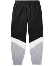 Vetements Tapered Panelled Coated-Cotton Sweatpants