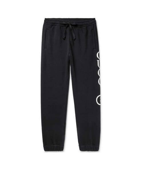 GUCCI(グッチ)の「Gucci Tapered Logo-Print Loopback Cotton-Jersey Sweatpants(その他パンツ・メンズ・Black・XXL/XL/L/M/S)」の1枚目の写真
