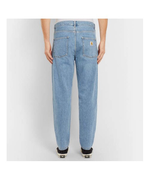 Carhartt(カーハート)の「Carhartt WIP Newel Denim Jeans(デニムパンツ・メンズ・Blue・32/33/34)」の4枚目の写真