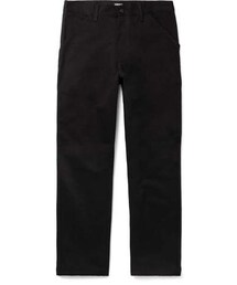 Carhartt | Carhartt WIP Black Single Knee Wide-Leg Cotton-Twill Trousers(その他パンツ)