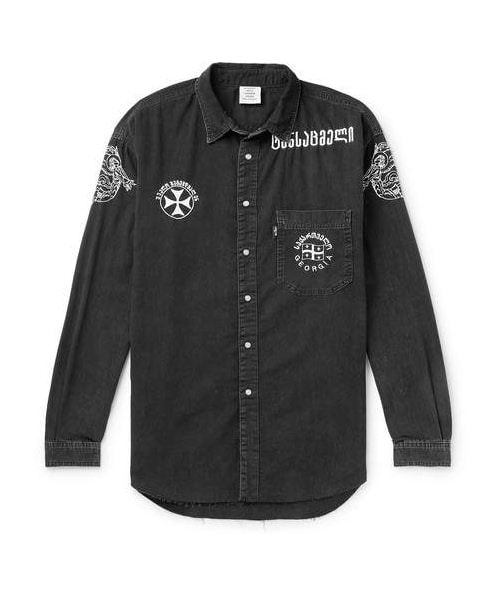 LEVIS × VETEMENTS 最初期　デニムシャツ　2017 LEVIS × VETEMENTS 最初期 デニムシャツ 2017