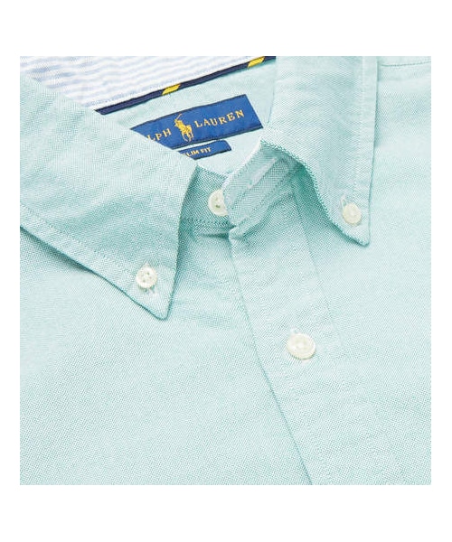 POLO RALPH LAUREN(ポロ ラルフ ローレン)の「Polo Ralph Lauren Slim-Fit Button-Down Collar Cotton Oxford Shirt(シャツ/ブラウス・メンズ・Green・S/L/M/XXL/XL)」の2枚目の写真