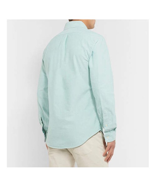 POLO RALPH LAUREN(ポロ ラルフ ローレン)の「Polo Ralph Lauren Slim-Fit Button-Down Collar Cotton Oxford Shirt(シャツ/ブラウス・メンズ・Green・S/L/M/XXL/XL)」の5枚目の写真