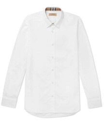 BURBERRY | Burberry Cotton-Blend Poplin Shirt(シャツ/ブラウス)