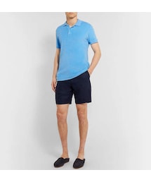 オールバー ブラウン メンズ ポロシャツ トップス Cotton Terry Polo Shirt ORLEBAR BROWN（オールバーブラウン）の「Orlebar Brown + 007 Dr No