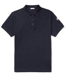 Moncler Cotton-Piqué Polo Shirt