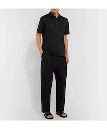THE ROW（ザロウ）の「The Row Si Cotton-Jersey Polo Shirt