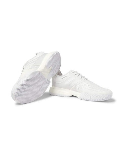 adidas（アディダス）の「Adidas Sport + Parley Sole Court Boost Neoprene Sneakers（スニーカー・メンズ・White・Uk8.5）」の2枚目の写真