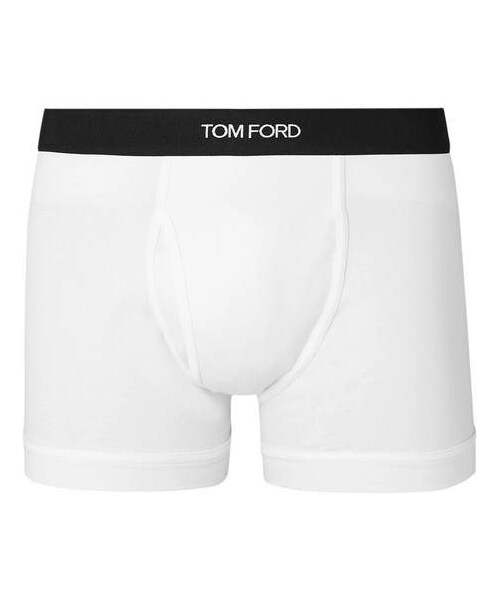 Tom Ford（トム フォード）の「TOM FORD Stretch-Cotton Boxer Briefs（ボクサーパンツ）」 - WEAR