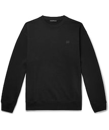 Acne Studios | Acne Studios Forba Oversized Logo-Appliquéd Loopback Cotton-Jersey Sweatshirt(スウェット)