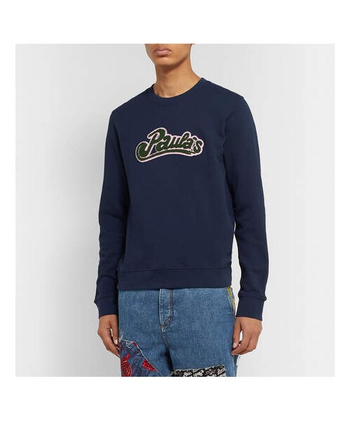 LOEWE（ロエベ）の「Loewe + Paula's Ibiza Logo-Appliquéd Cotton