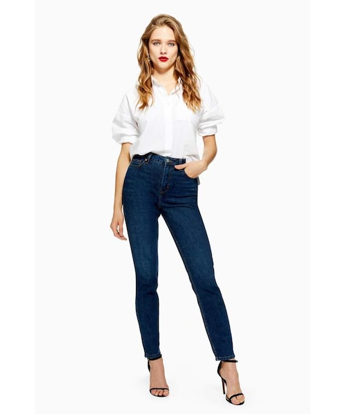 トップショップ (Topshop) レディース ジーンズ・デニム ボトムス・パンツ Mom Jeans In Washed Black (ウォッシュブラック) トップショップ (Topshop) レディース ジーンズ・デニム ボトムス