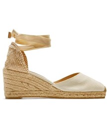 Castaner | Castañer Castaner - Carina 60 Canvas & Jute Espadrille Wedges - Womens - Cream(サンダル)