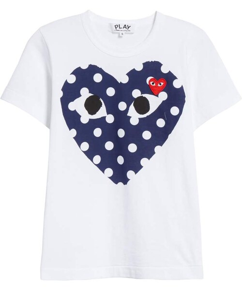COMME des GARCONS（コムデギャルソン）の「Comme des Garcons Polka Dot Tee（Tシャツ/カットソー・レディース・White・Medium）」の5枚目の写真