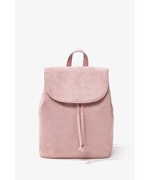 Forever 21 Faux Suede Backpack