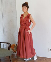 Crisp | スムースカシュクールワンピース(ワンピース)