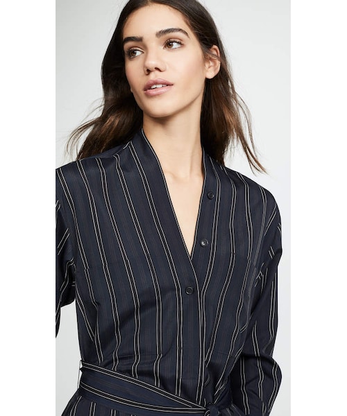 VINCEヴィンス　ワンピース　サイズM ヴィンス VINCE. 【Vince】ワンピース （ネイビー